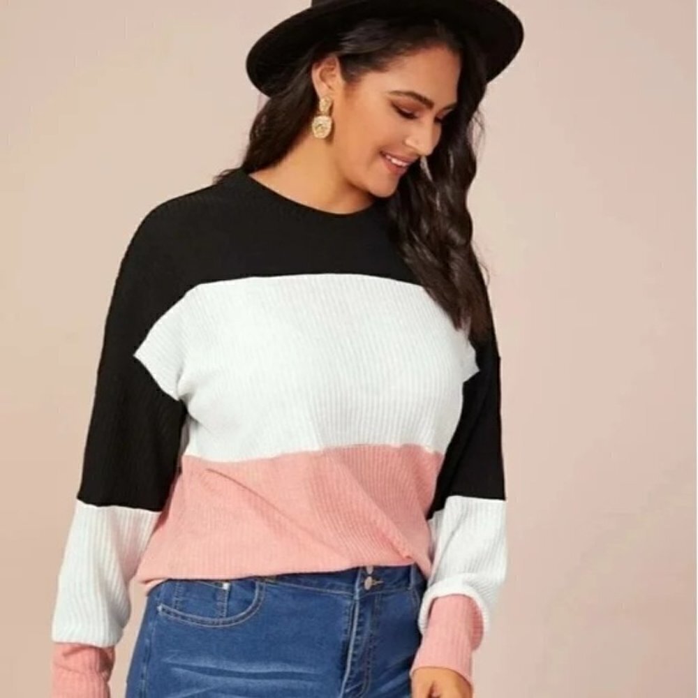 Hollister Thermal Knit Boyfriend Long Sleeve‎ Cropped T-Shirt XS